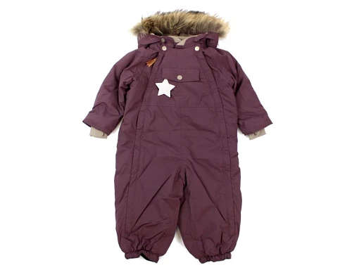 Mini A Ture flyverdragt Wisti Fur huckleberry plum